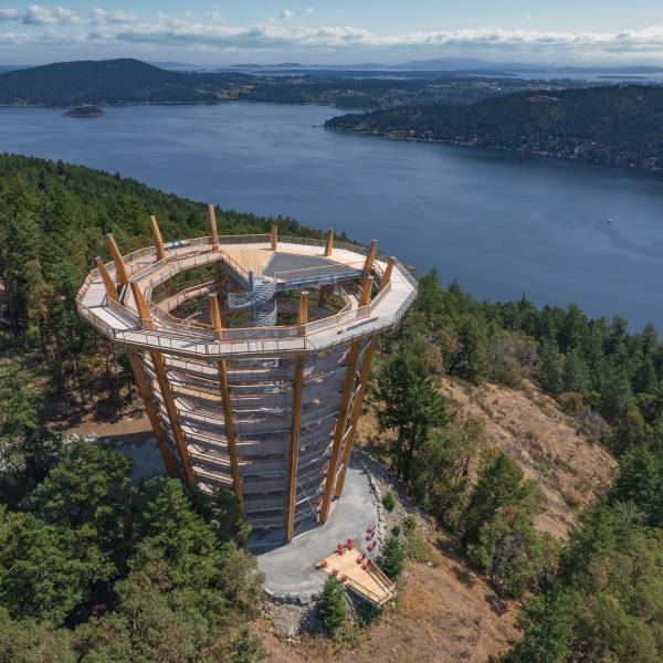 Vancouver Island's Malahat Skywalk - Cambia il tuo punto di vista!